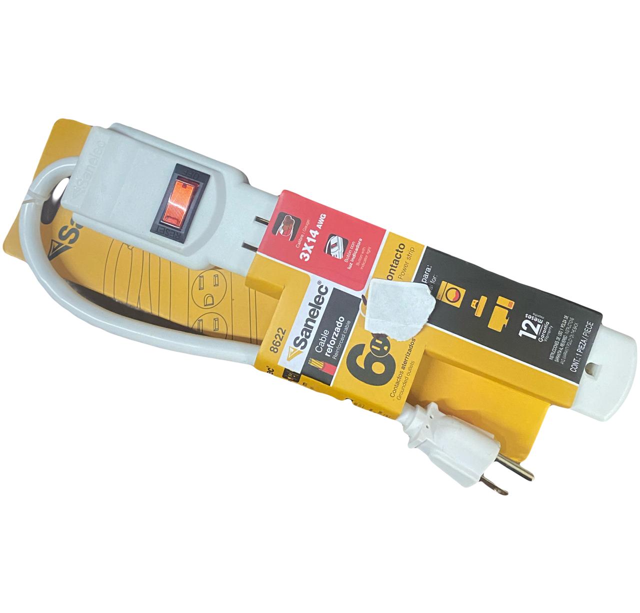 Multicontacto De 6 Sanelec